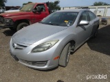 2012 MAZDA 6 CAR (SHOWING APPX 173,486 MILES) (VIN # 1YVHZ8BH8C5M4080) (TITLE ON HAND AND WILL BE MA