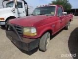 1996 FORD F250 POWERSTROKE PICKUP (NOT RUNNING) (UNKNOWN MILES) (VIN # 2FTHF25F3TCA52360) (TITLE ON