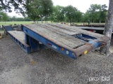 1980 HYSTER 50 TON FOLD DOWN NECK LOWBOY TRAILER (VIN # 23266) (TITLE ON HAND AND WILL BE MAILED CER