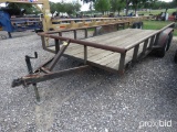 16' LOWBOY TRAILER (VIN # 90376305) (REGISTRATION PAPER ON HAND AND WILL BE MAILED CERTIFIED WITHIN