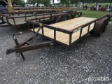 16' LOWBOY TRAILER (REGISTRATION RECEIPT ON HAND AND WILL BE MAILED CERTIFIED WITHIN 14 DAYS AFTER T