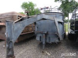 1987 20' GOOSENECK CATTLE TRAILER (VIN # 1C914CP25HC294033) (REGISTRATION PAPER ON HAND AND WILL BE