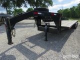 29' 2015 GOOSENECK TANDEM DUAL TRAILER (VIN # TR231641) (TITLE ON HAND AND WILL BE MAILED CERTIFIED