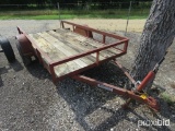 2001 5' X 10' LOWBOY TRAILER (VIN # 4XKFS10101A001017) (MSO ON HAND AND WILL BE MAILED CERTIFIED WIT