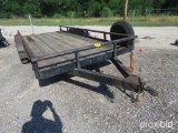 16' FLATBED TRAILER ((VIN # 097782) (REGISTRATION PAPER ON HAND AND WILL BE MAILED CERTIFIED WITHIN