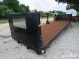20' TRUCK BED W/ CRANE AND TOMMY LIFT