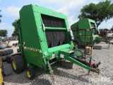 JD 566 ROUND BALER W/ MANUAL (6,813 BALES ON MONITOR) (MONITOR AND MANUAL IN THE OFFICE)