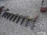 LOADER BUCKET BRUSH RAKE