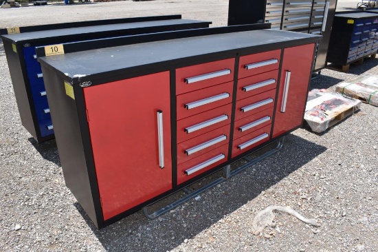 RED WORK BENCH TOOLBOX
