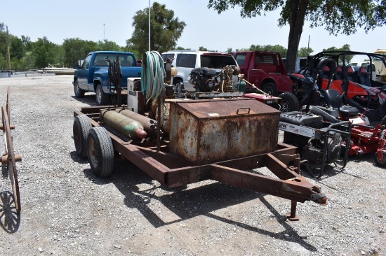 WELDING TRAILER (LAW ENFORCEMENT IDENTIFICATION NUMBER INSPECTION ON FILE AND WILL BE MAILED CERTIFI