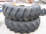 JD 20.8 X 38 TIRES AND WHEELS