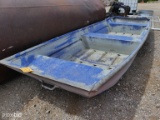 12' ALUMINUM BOAT (STOCK POND USE ONLY-NO PAPERWORK)