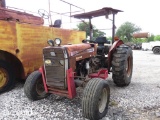 MF 240 TRACTOR W/ LOADER (HOURS UNKNOWN) (SERIAL # F04449)