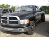 2004 DODGE 3500 5.7 LITER PICKUP (VIN # 3D7MA48D44G100879) (TITLE ON HAND AND WILL BE MAILED CERTIFI