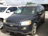 2008 CHEVROLET UPLANDER LT (SHOWING APPX 198,609 MILES) (VIN # 1GNDV33158D128044) (TITLE ON HAND AND