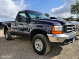 1999 FORD F350 POWERSTROKE (SHOWING APPX 76,385 MILES) (VIN # 1FTSF31F6XEC43921) (TITLE ON HAND AND