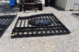 2 - 7' WROUGHT IRON GATES