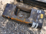 6 - SKID STEER WELD PLATES