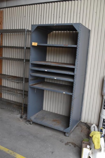 METAL SHELVING (NOTE: ITEMS TO BE PAID FOR AND PICKED UP SATURDAY JUNE 25,