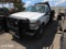 2011 FORD F350 6.7 POWERSTROKE W/ FLAT BED AND CUBE FEEDER (SHOWING APPX 195,480 MILES) (VIN # 1FDRF