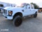 2008 FORD F250 PICKUP (SHOWING APPX 225,465 MILES) (VIN #1FTSW21R38EB54006) (TITLE ON HAND AND WILL