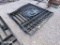 2 - 7' WROUGHT IRON GATES