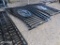 2 - 10' WROUGHT IRON GATES