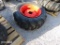 1 - 420/70 X 24 TIRE AND WHEEL