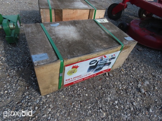 20,000 LB ELECTRIC WINCH