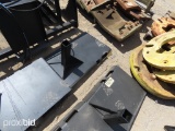 SKID STEER RECEIVER PLATE