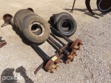 3 - AXLES AND 8 TIRES