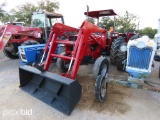 CASE IH 685 TRACTOR W/ LOADER (SHOWING APPX 3,420 HOURS) (SERIAL # UNKNOWN)
