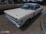 1966 MERCURY COMET CAR (VIN # 6H01C568180) (SHOWING APPX 85,161 MILES) (TITLE ON HAND AND WILL BE MA