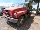 1997 CHEVROLET C7500 TRUCK W/ FLATBED (SHOWING APPX 176,055 MILES) (VIN # 1GBL7H1M5VJ115157) (TITLE