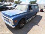 1969 CHEVROLET SUBURBAN C10 3 DOOR CAR (SHOWING APPX 16,727 MILES) (VIN # CE169F858906) (TITLE ON HA