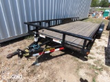 2021 20' BIG TEX LOWBOY TRAILER (VIN # 16V1W2423M2070844) (TITLE ON HAND AND WILL BE MAILED CERTIFIE