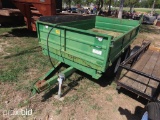8' FARM DUMP TRAILER NOT FOR STREET USE - NO PAPERWORK