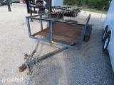 5' X 10' LOWBOY TRAILER (VIN # TR232015) (TITLE ON HAND AND WILL BE MAILED CERTIFIED WITHIN 14 DAYS