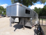 2002 CM 3 HORSE GOOSENECK HORSE TRAILER (VIN # 49THG162X21054131) (TITLE ON HAND AND WILL BE MAILED