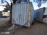 20' STORAGE CONTAINER TRAILER B.T.