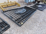 2 - 10' WROUGHT IRON GATES