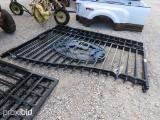 2 - 10' WROUGHT IRON GATES