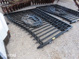 2 - 10' WROUGHT IRON GATES