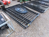 2 - 10' WROUGHT IRON GATES