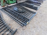 2 - 10' WROUGHT IRON GATES