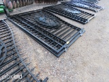 2 - 10' WROUGHT IRON GATES