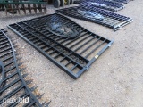 2 - 10' WROUGHT IRON GATES