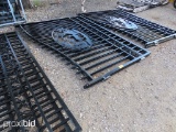 2 - 10' WROUGHT IRON GATES