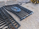 2 - 10' WROUGHT IRON GATES