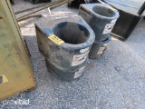 2 HORSE FEEDERS